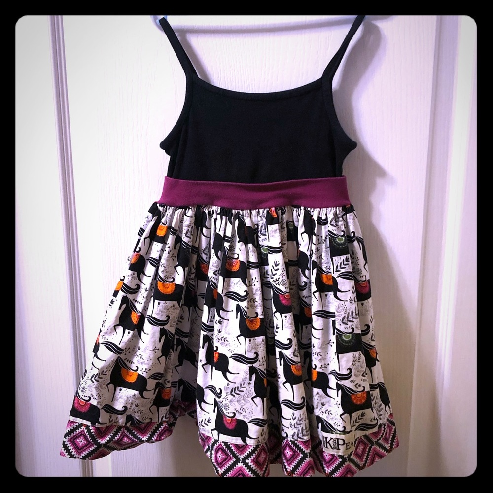 KPea horse toddler dress